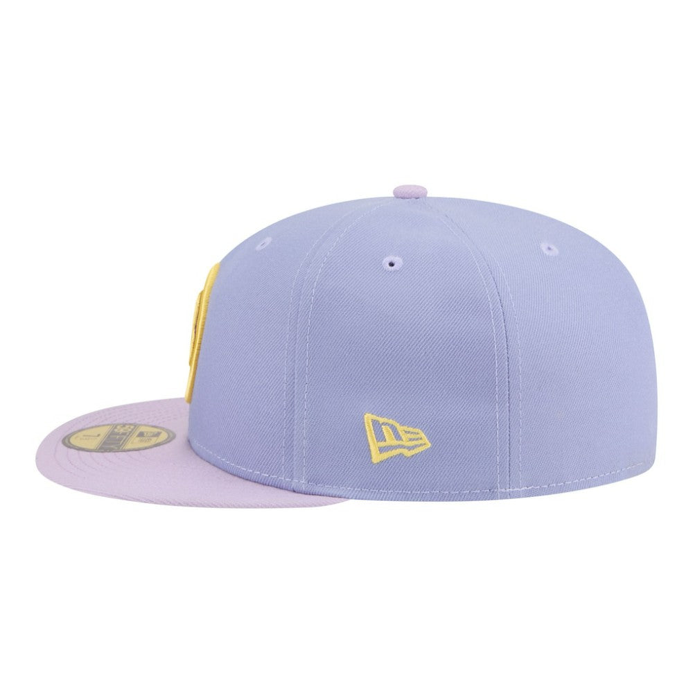 Boston Bruins New Era Lavender Bloom 59FIFTY Fitted Hat