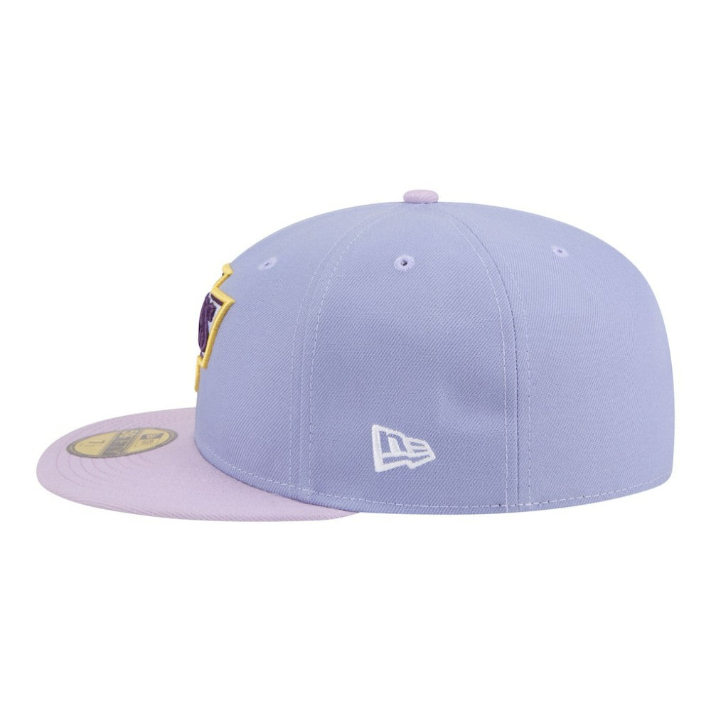 Los Angeles Kings New Era Lavender Bloom 59FIFTY Fitted Hat