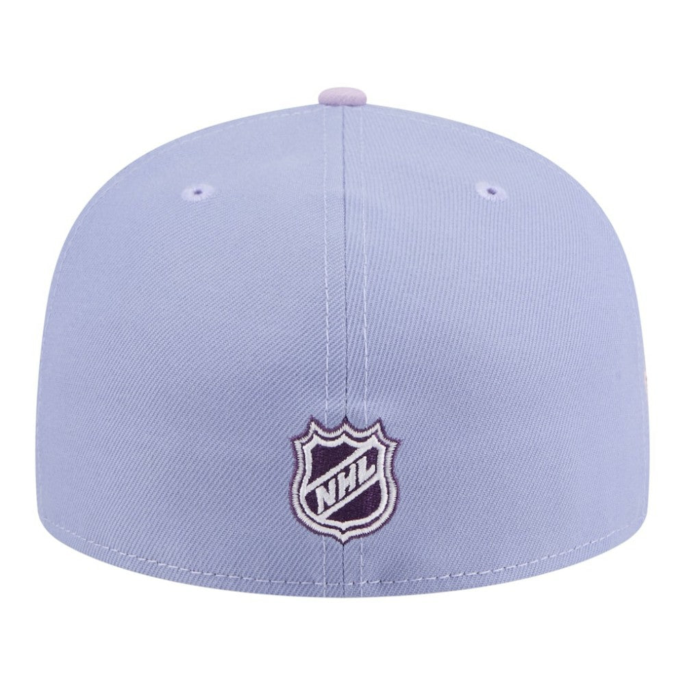 New York Rangers New Era Lavender Bloom 59FIFTY Fitted Hat