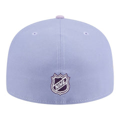New York Rangers New Era Lavender Bloom 59FIFTY Fitted Hat