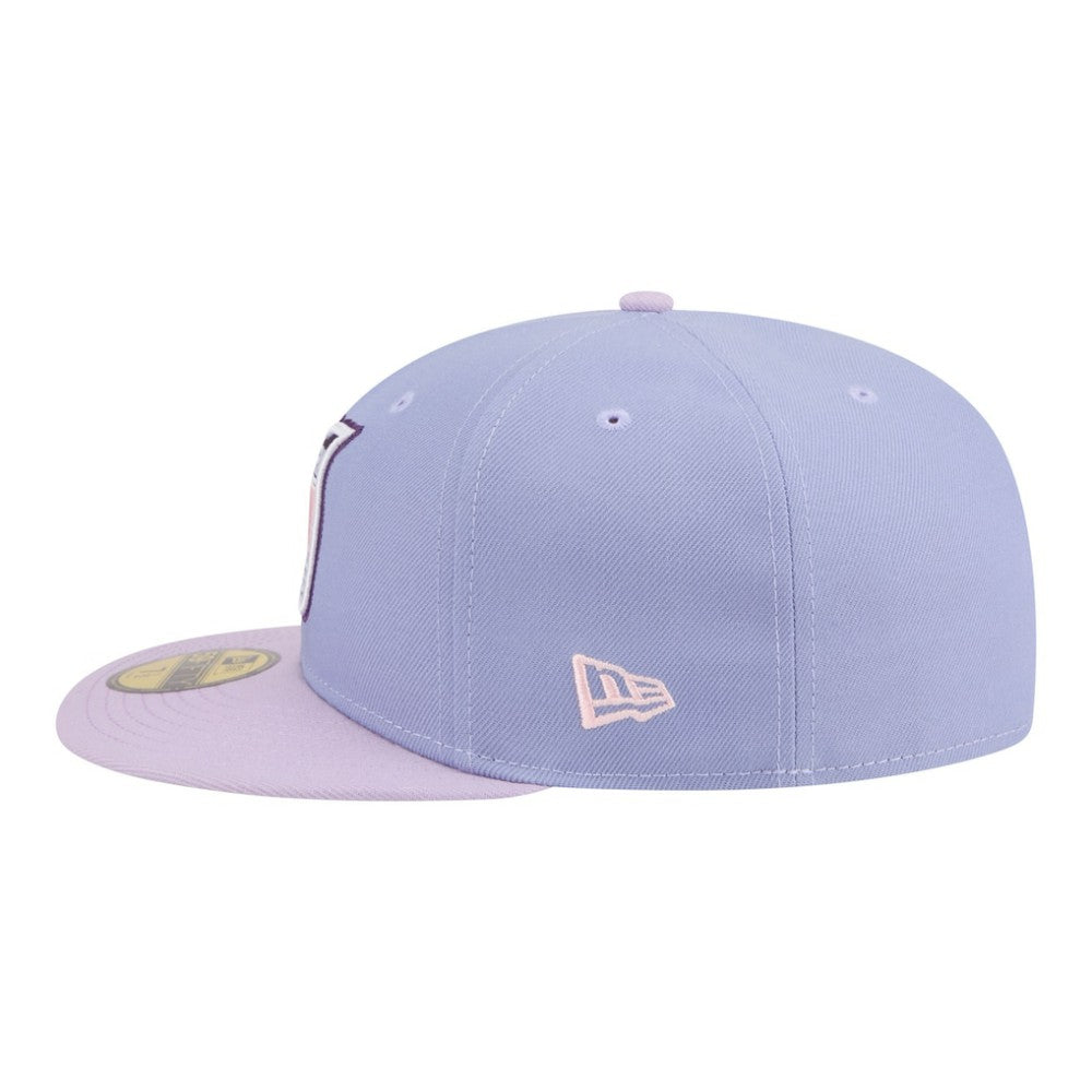 New York Rangers New Era Lavender Bloom 59FIFTY Fitted Hat