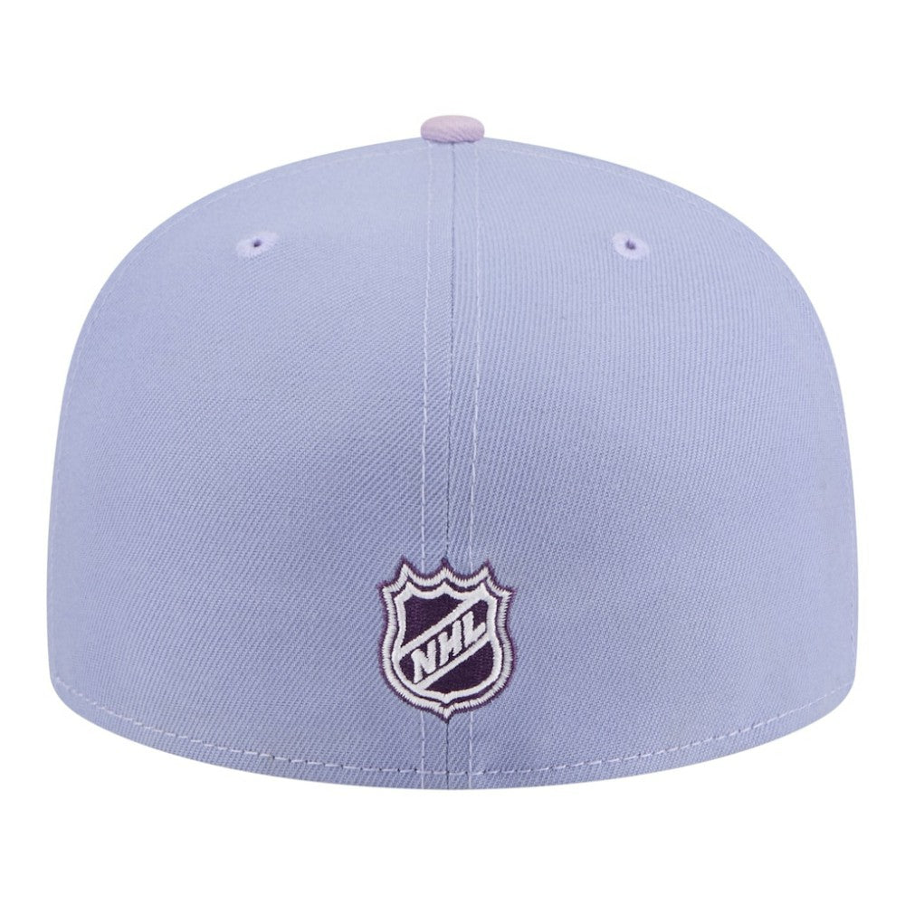 Anaheim Ducks New Era Lavender Bloom 59FIFTY Fitted Hat