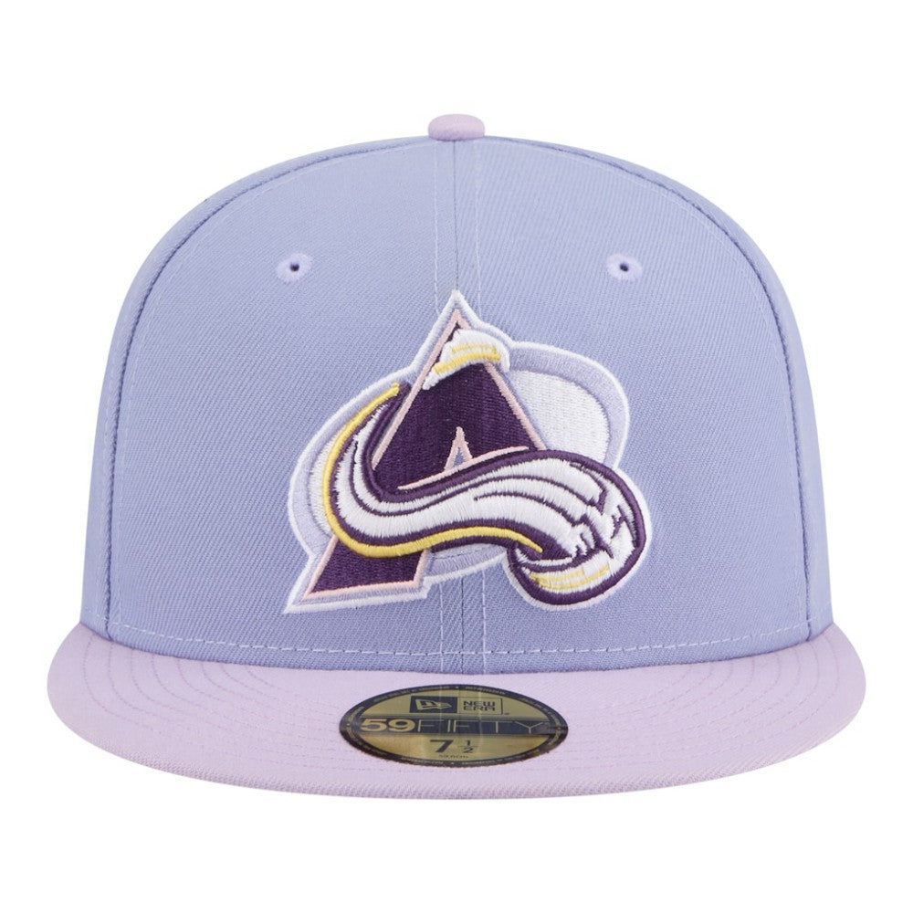 Colorado Avalanche New Era Lavender Bloom 59FIFTY Fitted Hat