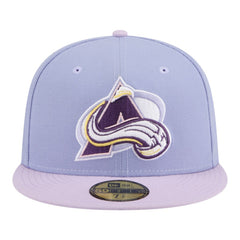 Colorado Avalanche New Era Lavender Bloom 59FIFTY Fitted Hat