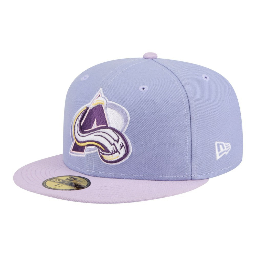 Colorado Avalanche New Era Lavender Bloom 59FIFTY Fitted Hat