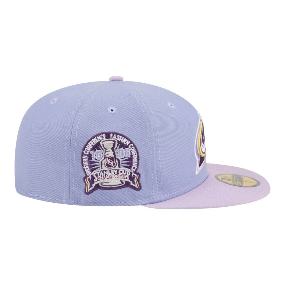 Colorado Avalanche New Era Lavender Bloom 59FIFTY Fitted Hat