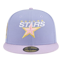 Dallas Stars New Era Lavender Bloom 59FIFTY Fitted Hat
