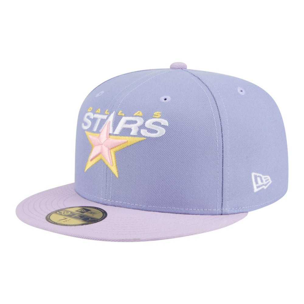 Dallas Stars New Era Lavender Bloom 59FIFTY Fitted Hat