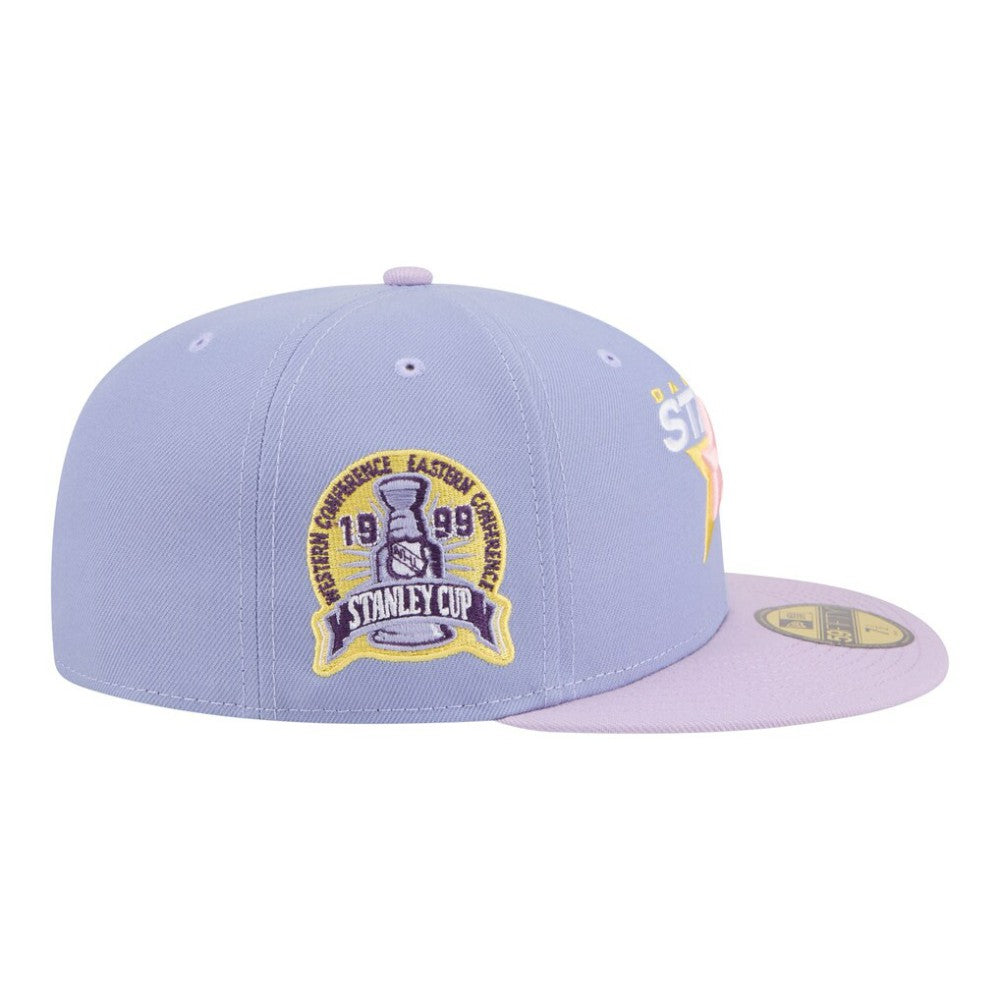 Dallas Stars New Era Lavender Bloom 59FIFTY Fitted Hat