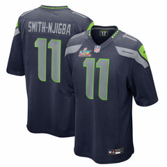 NFL Seattle Seahawks Jaxon Smith-Njigba  Super Bowl LX Patch Game Jersey