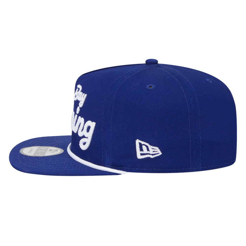 Tampa Bay Lightning New Era Team Text Golfer Adjustable Hat