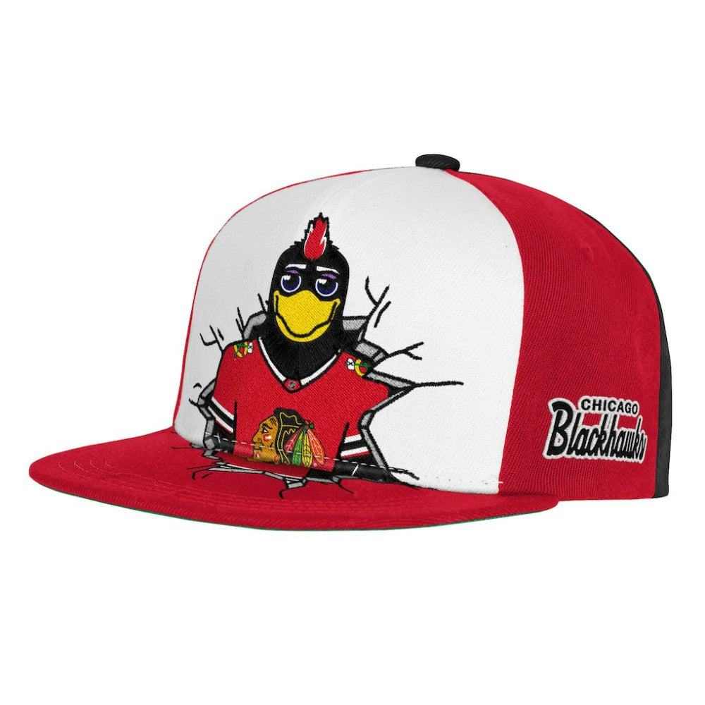 Chicago Blackhawks Mitchell & Ness Youth Mascot Snapback Hat