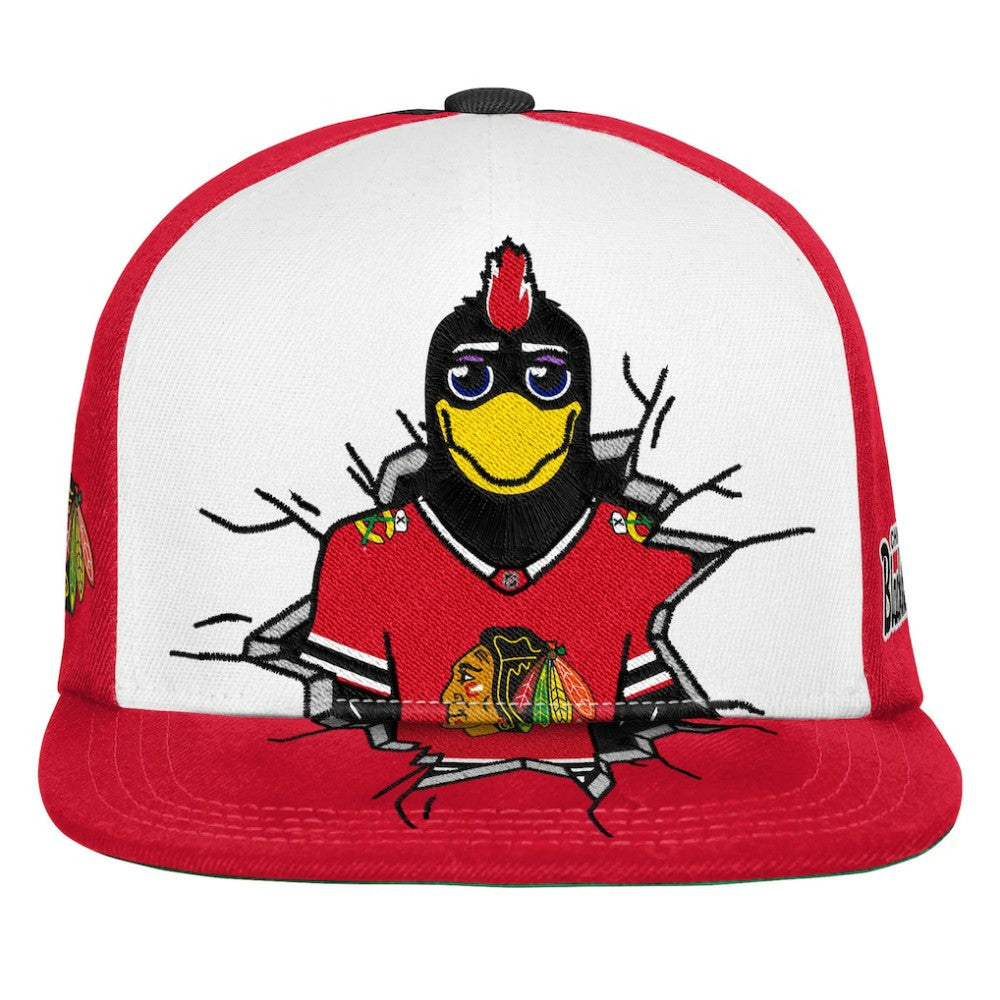 Chicago Blackhawks Mitchell & Ness Youth Mascot Snapback Hat