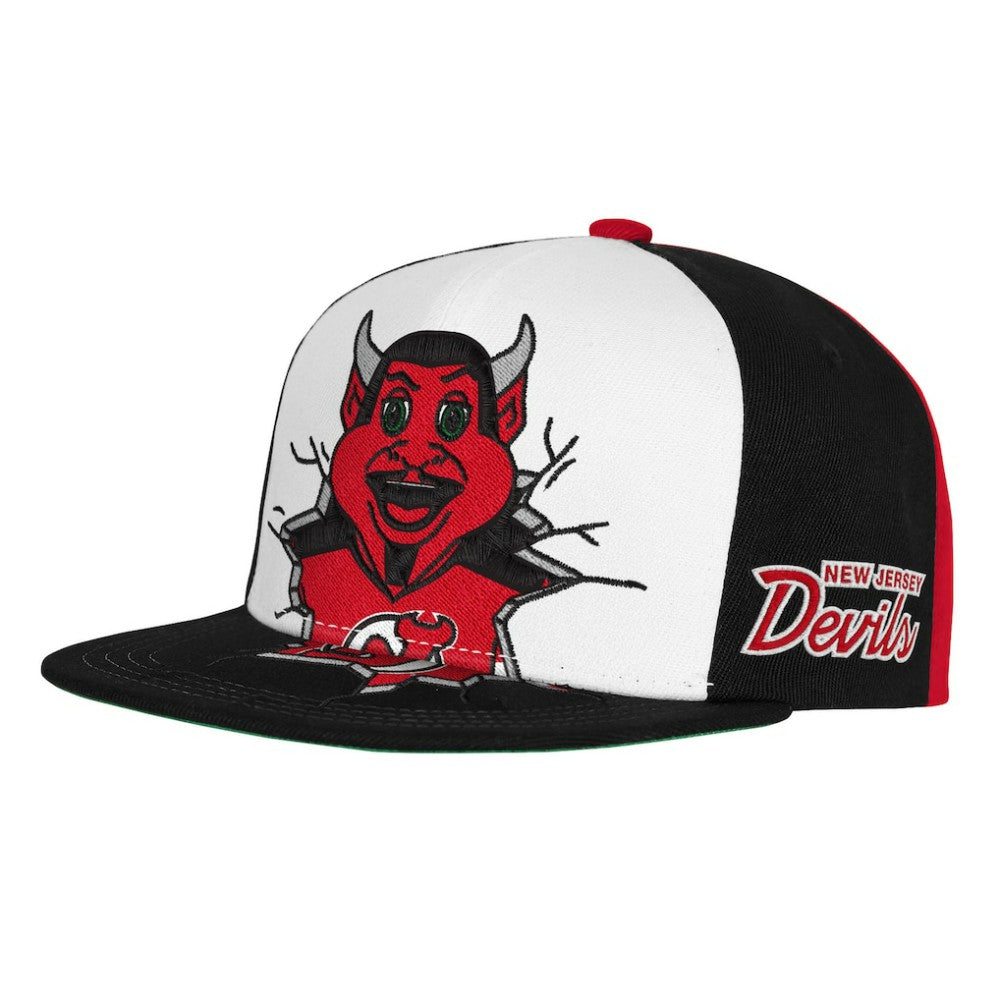 New Jersey Devils Mitchell & Ness Youth Mascot Snapback Hat