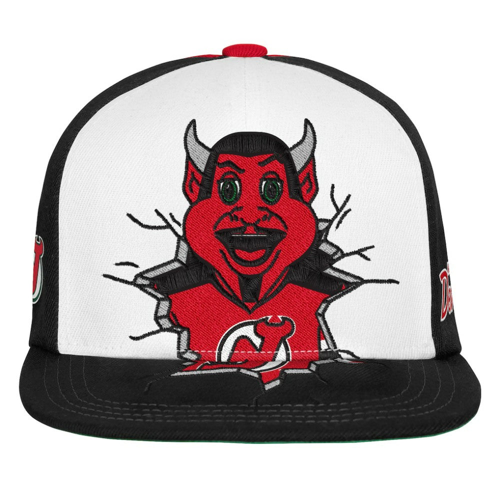 New Jersey Devils Mitchell & Ness Youth Mascot Snapback Hat