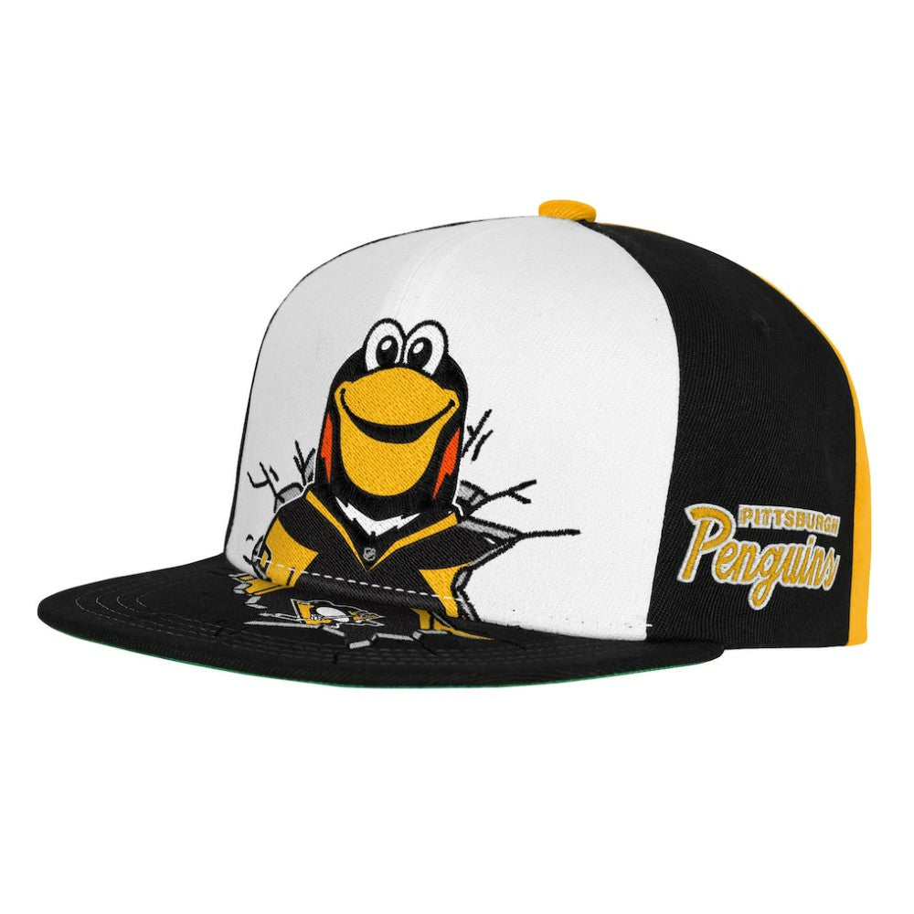 Pittsburgh Penguins Mitchell & Ness Youth Mascot Snapback Hat