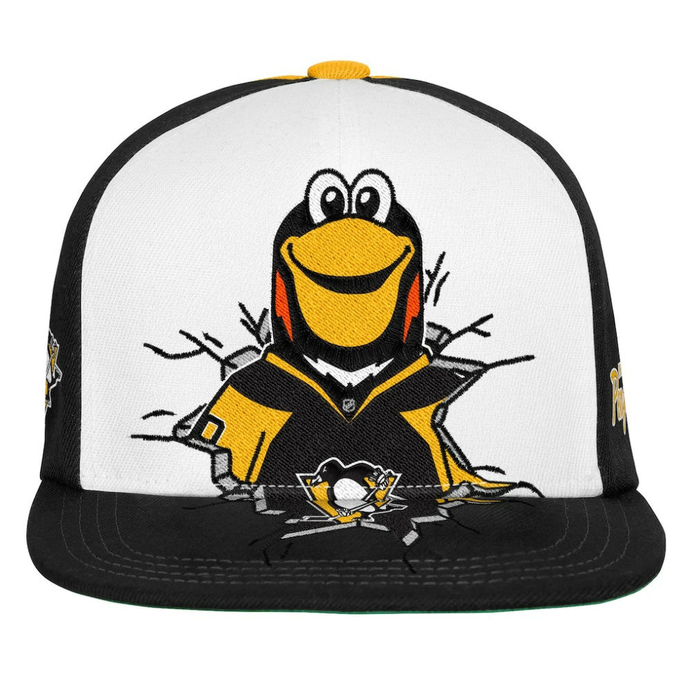 Pittsburgh Penguins Mitchell & Ness Youth Mascot Snapback Hat