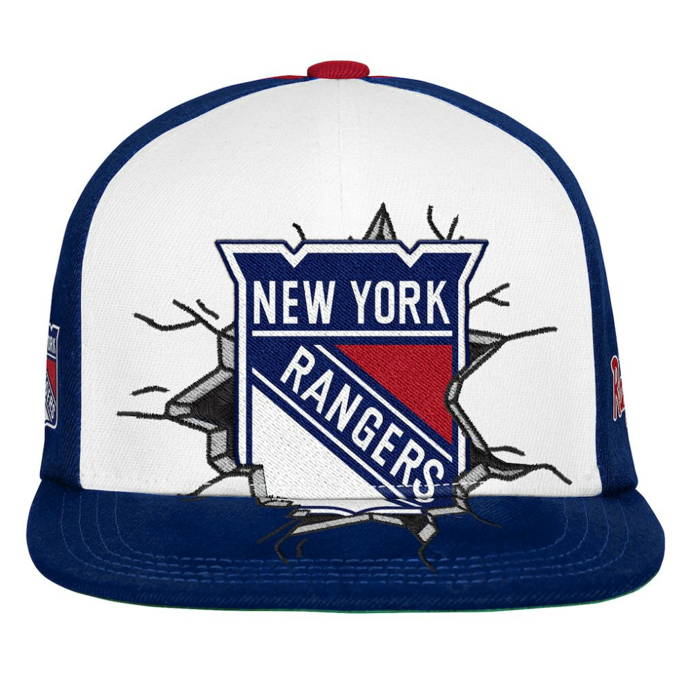 New York Rangers Mitchell & Ness Youth Mascot Snapback Hat