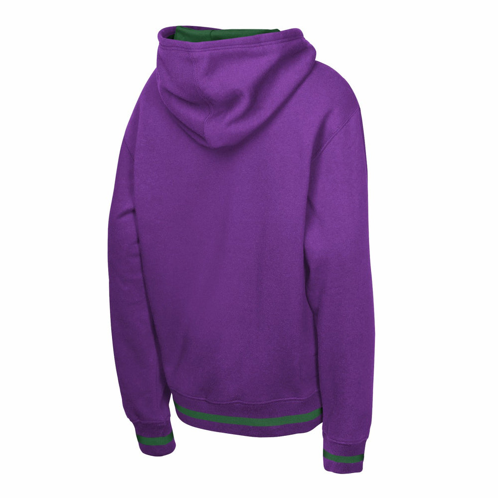 Milwaukee Bucks Youth Playmaker Fashion Fleece Hoodie - Purple | Mitchell & Ness shop