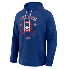 Chicago Cubs Darius Rucker Collection Raglan Hooded Long Sleeve T-Shirt - Royal