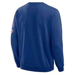 Chicago Cubs Darius Rucker Collection Washed Crew Neck Pullover Sweatshirt - Royal