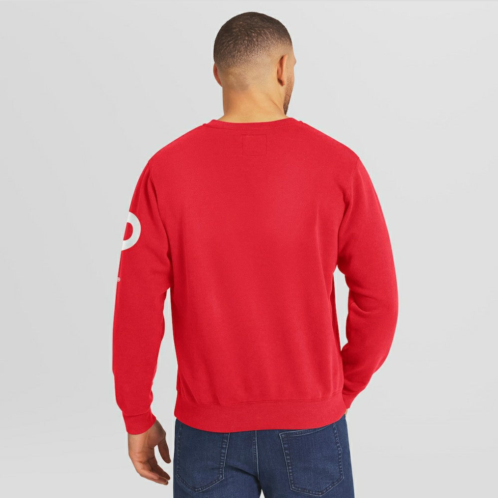 Philadelphia Phillies Darius Rucker Collection Washed Crew Neck Pullover Sweatshirt - Red