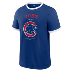Chicago Cubs Darius Rucker Collection Washed Ringer T-Shirt - Royal