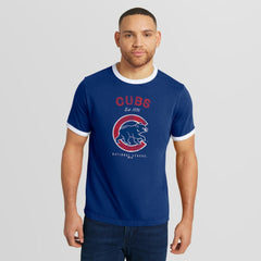Chicago Cubs Darius Rucker Collection Washed Ringer T-Shirt - Royal