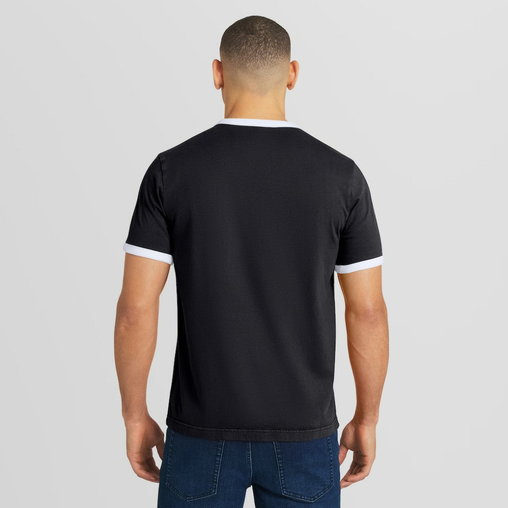 Pittsburgh Pirates Darius Rucker Collection Washed Ringer T-Shirt - Black