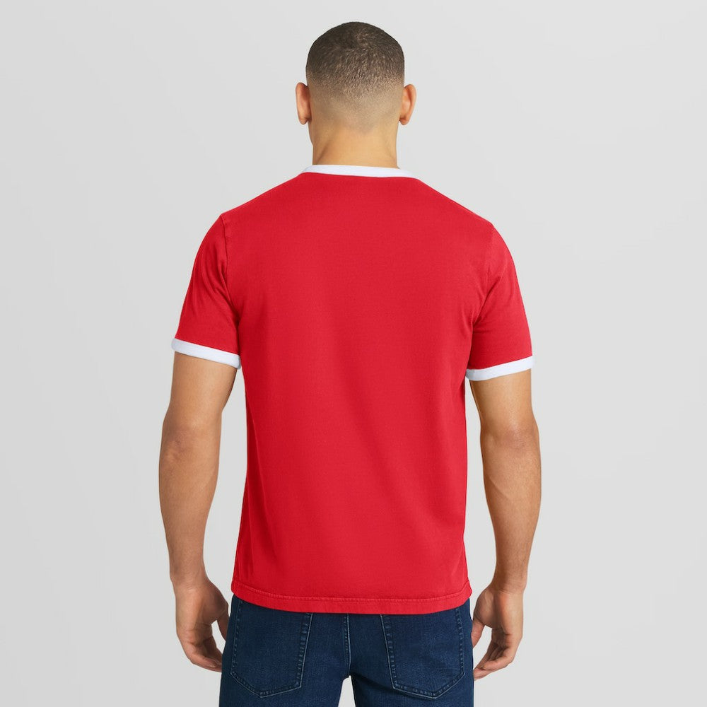 St. Louis Cardinals Darius Rucker Collection Washed Ringer T-Shirt - Red