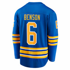 Zach Benson Buffalo Sabres Fanatics Home Breakaway Jersey