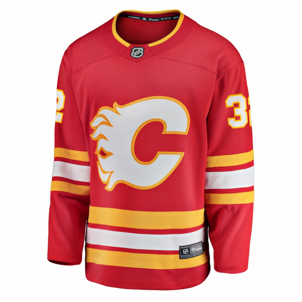 Dustin Wolf Calgary Flames Fanatics Home Breakaway Jersey