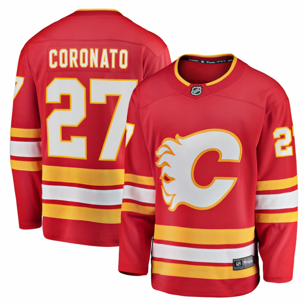 Matt Coronato Calgary Flames Fanatics Home Breakaway Jersey