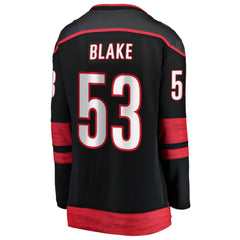 Jackson Blake Carolina Hurricanes Fanatics Women's Home Breakaway Jersey