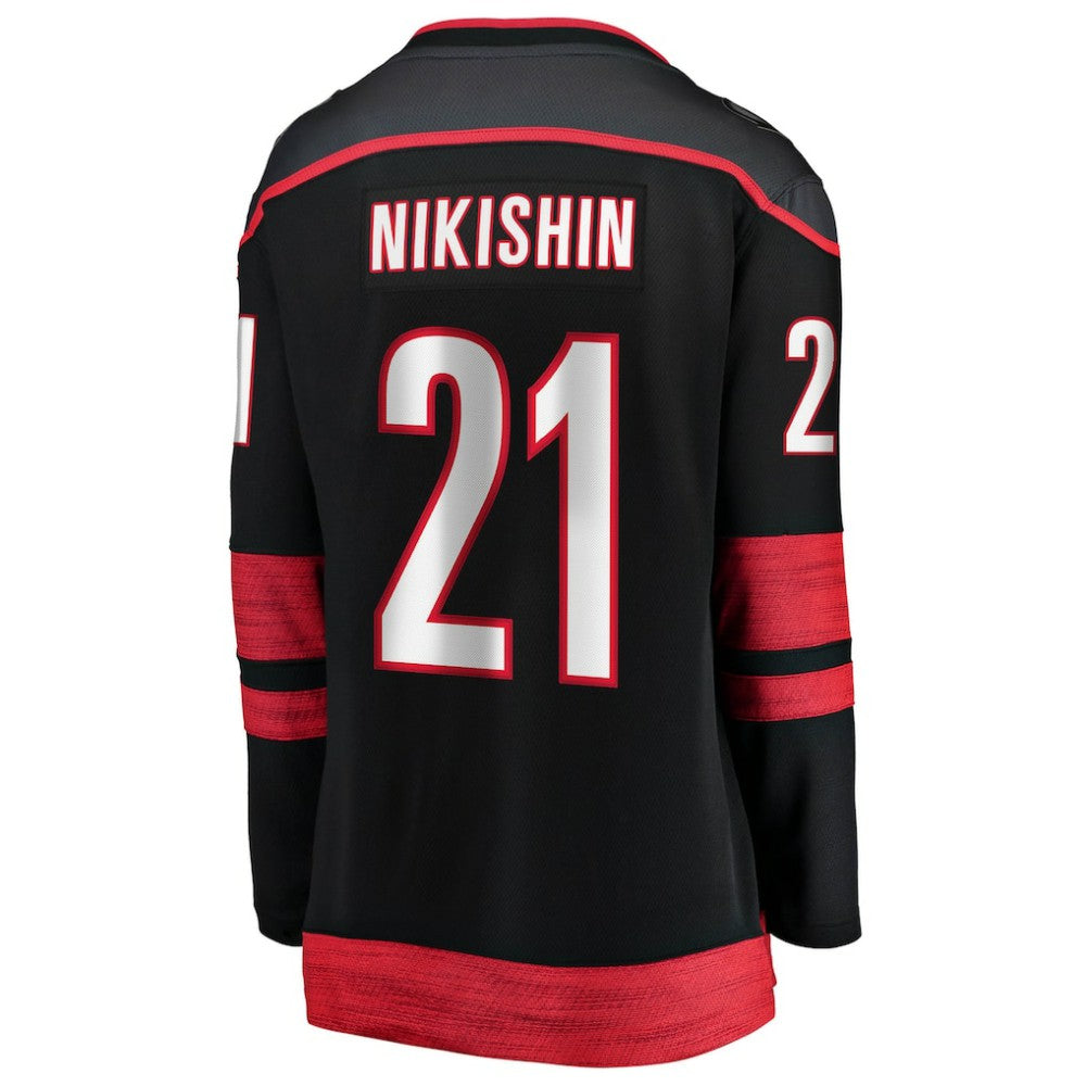 Alexander Nikishin Carolina Hurricanes Fanatics Women's Home Breakaway Jersey