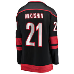 Alexander Nikishin Carolina Hurricanes Fanatics Women's Home Breakaway Jersey