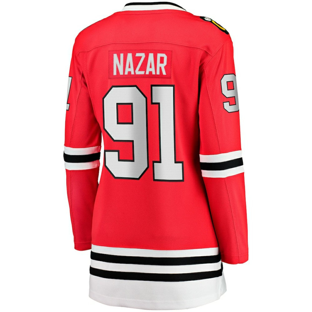 Frank Nazar Chicago Blackhawks Fanatics Women's Home Breakaway Jersey