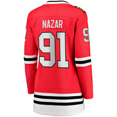 Frank Nazar Chicago Blackhawks Fanatics Women's Home Breakaway Jersey