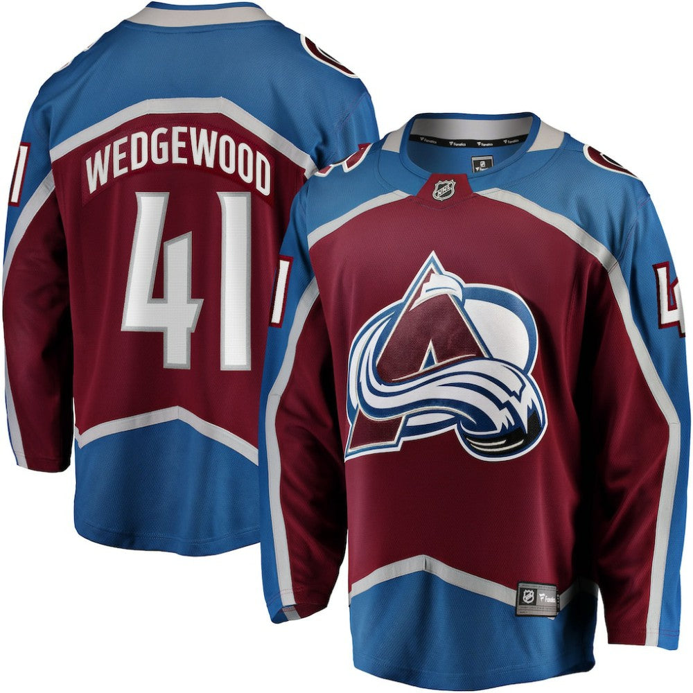 Scott Wedgewood Colorado Avalanche Fanatics Home Breakaway Jersey