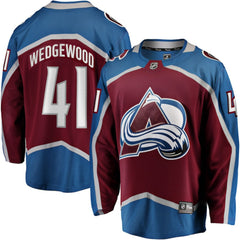 Scott Wedgewood Colorado Avalanche Fanatics Home Breakaway Jersey