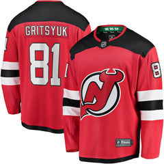 Arseny Gritsyuk New Jersey Devils Fanatics Home Breakaway Jersey