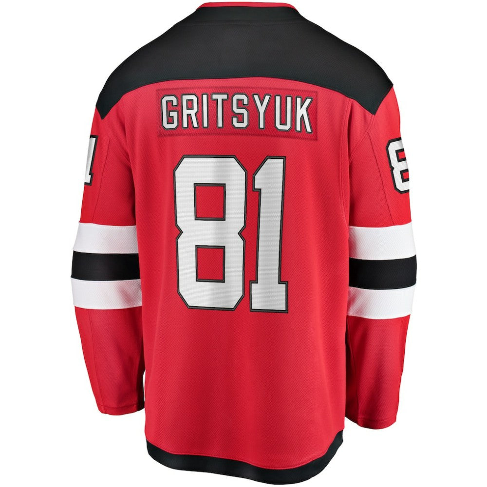 Arseny Gritsyuk New Jersey Devils Fanatics Home Breakaway Jersey