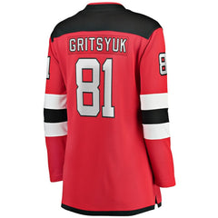 Arseny Gritsyuk New Jersey Devils Fanatics Women's Home Breakaway Jersey