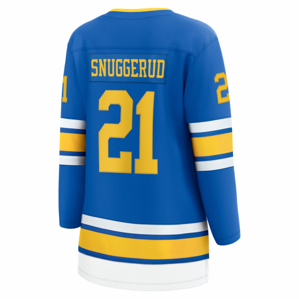 Jimmy Snuggerud St. Louis Blues Fanatics Women's Home Breakaway Jersey