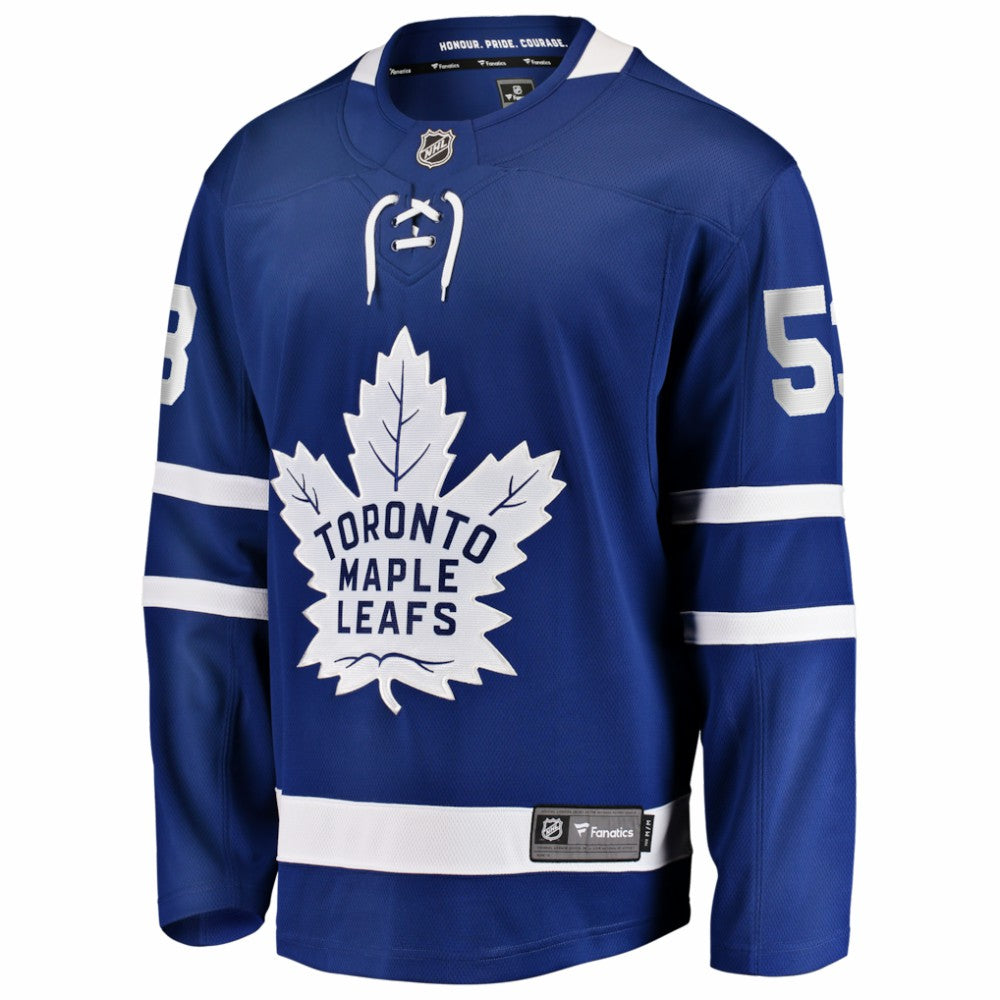 Easton Cowan Toronto Maple Leafs Fanatics Home Breakaway Jersey