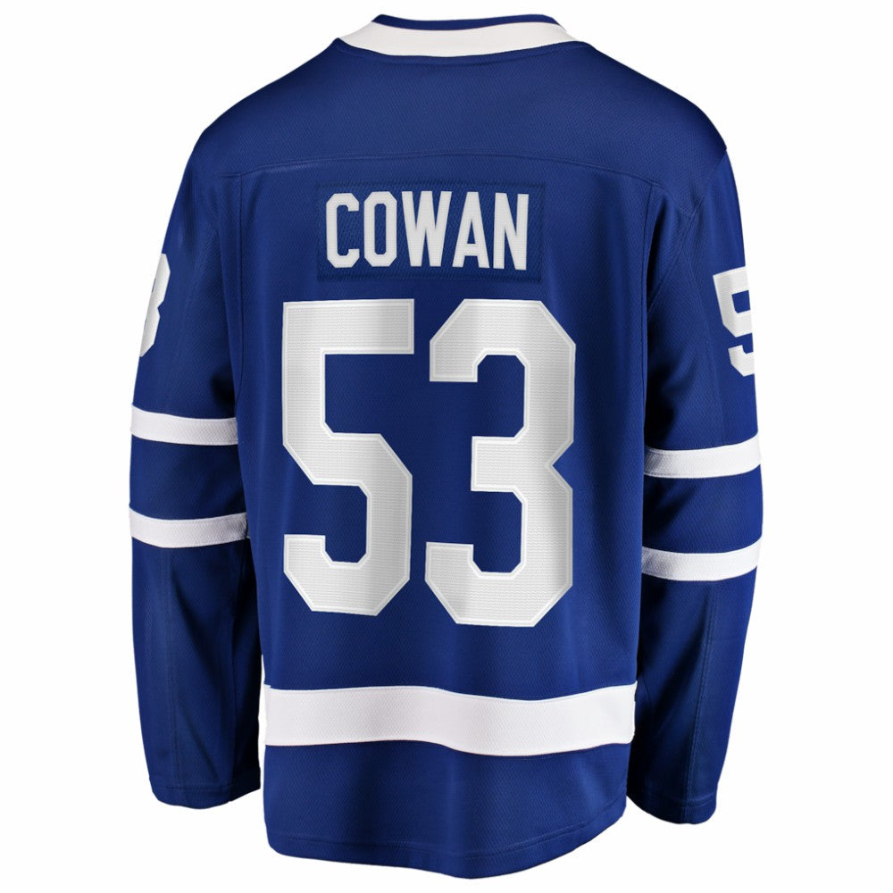 Easton Cowan Toronto Maple Leafs Fanatics Home Breakaway Jersey