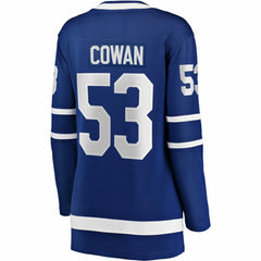 Easton Cowan Toronto Maple Leafs Indiana Women's Home Breakaway Jersey