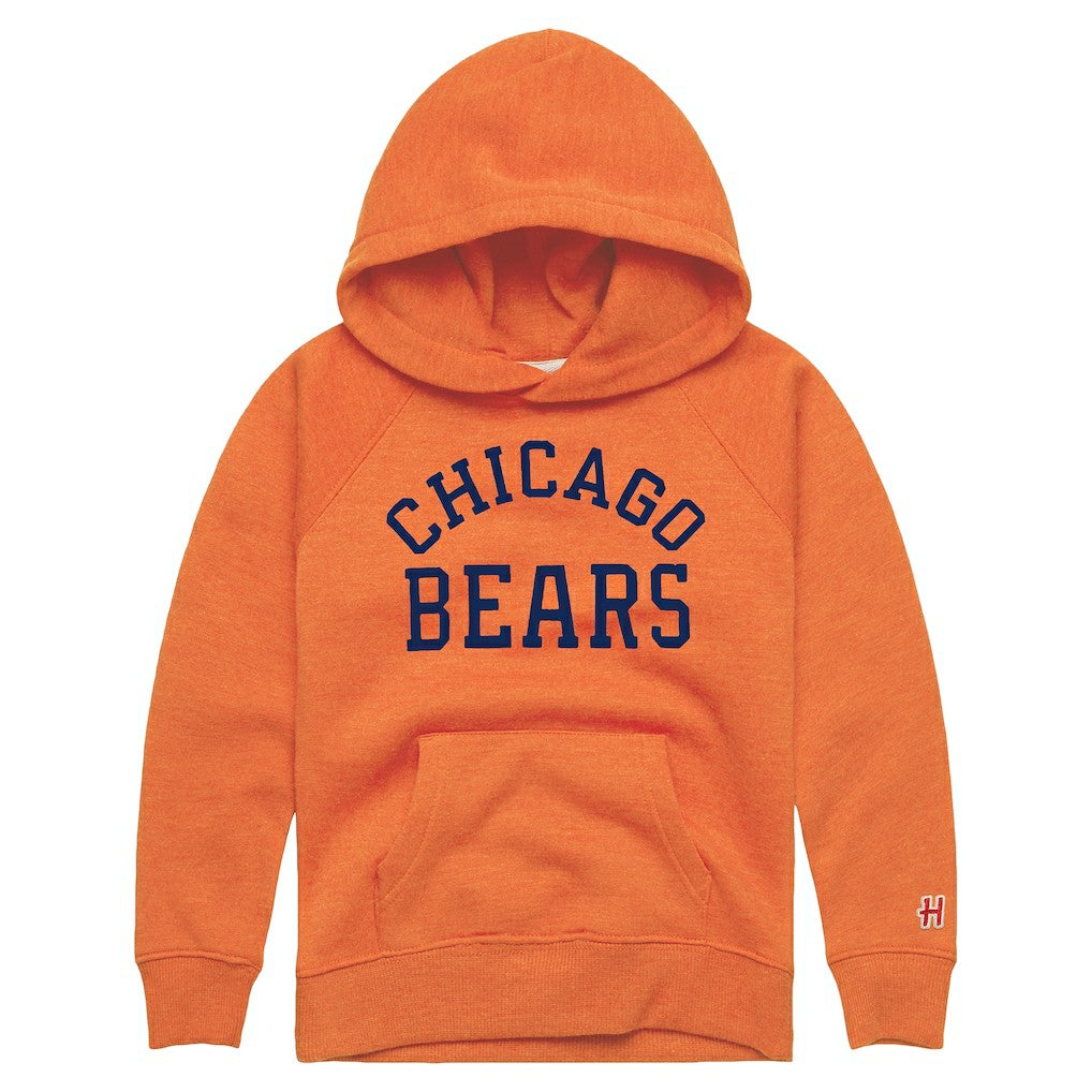 NFL Chicago Bears Homage Youth Classic Tri-Blend Hoodie