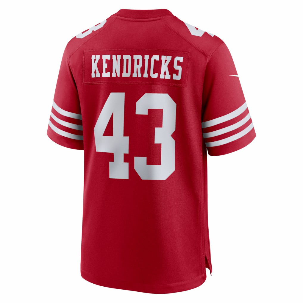 NFL San Francisco 49ers Eric Kendricks  Team Game Jersey