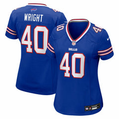 NFL Buffalo Bills Matthew Wright  Women's Team Game Jersey